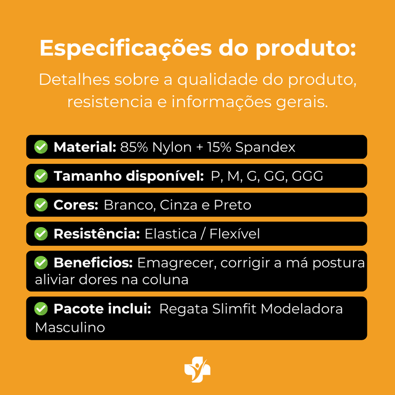 SlimFit Shaper™ - Regata de Compressão | COMPRE 1 LEVE 2