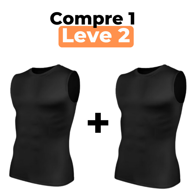 SlimFit Shaper™ - Regata de Compressão | COMPRE 1 LEVE 2