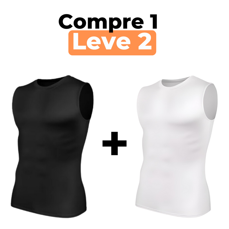 SlimFit Shaper™ - Regata de Compressão | COMPRE 1 LEVE 2