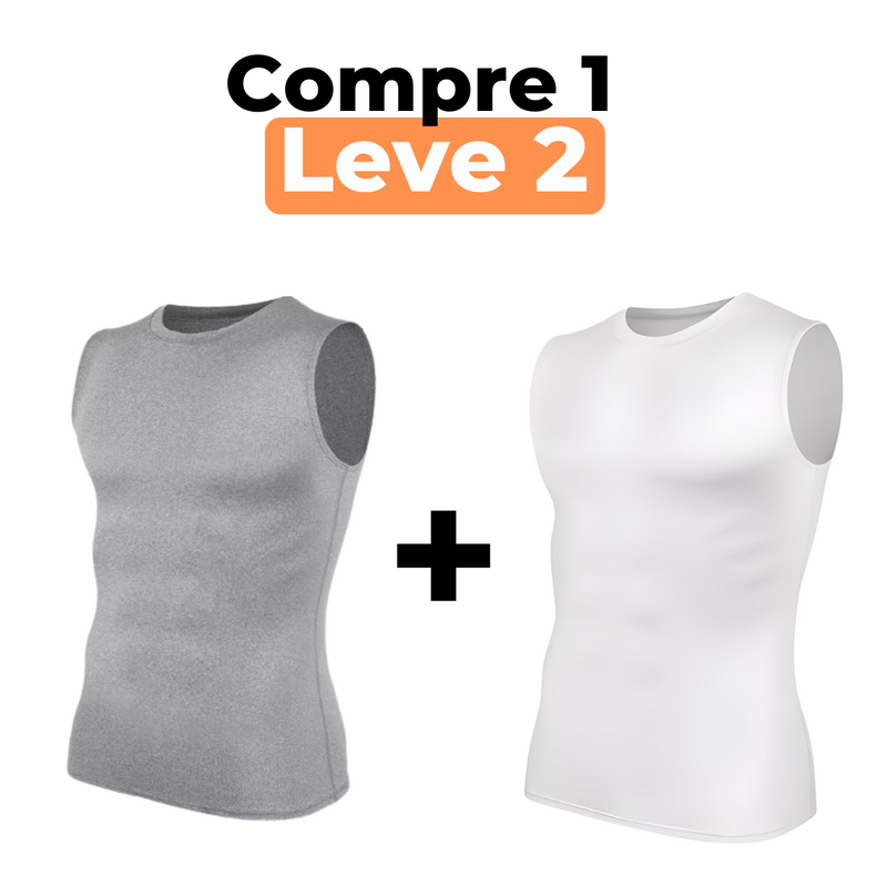 SlimFit Shaper™ - Regata de Compressão | COMPRE 1 LEVE 2