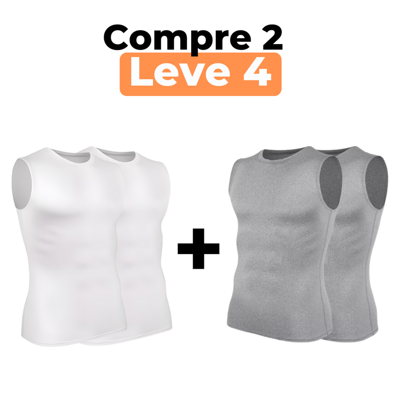 SlimFit Shaper™ - Regata de Compressão | COMPRE 1 LEVE 2