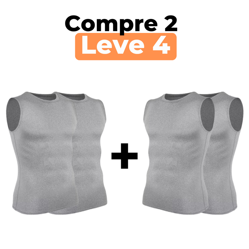 SlimFit Shaper™ - Regata de Compressão | COMPRE 1 LEVE 2