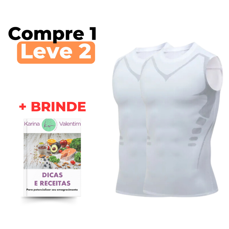 Camisa Modeladora - Ionic TechVest™ | COMPRE 1 LEVE 2 + 🎁 BRINDE